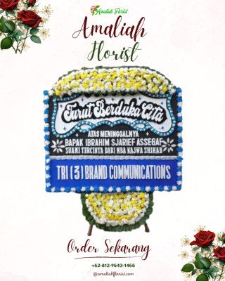 Papan Bunga Duka di Ciawi