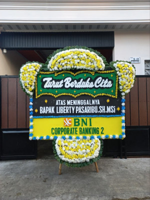 Papan Bunga Duka di Ciawi