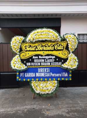 Papan Bunga Duka di Ciawi